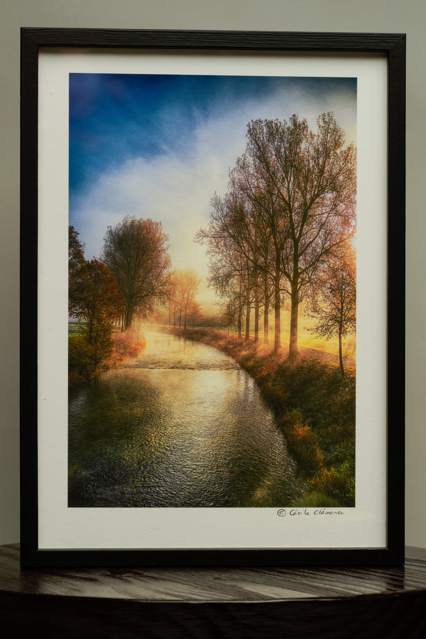 Impression photo Fine Art papier texturé Canson mat pour encadrement d'art dans le canton de Neuchâtel.
