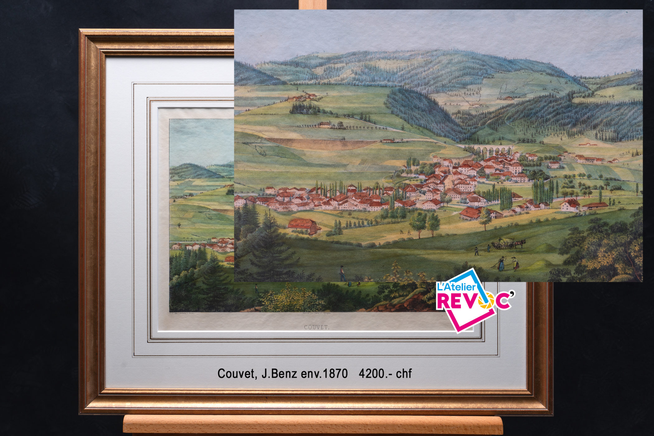 gravures lithos a vendre couvet j benz 1870 4200 francs suisses scaled gravures lithos a vendre couvet j benz 1870 4200 francs suisses scaled