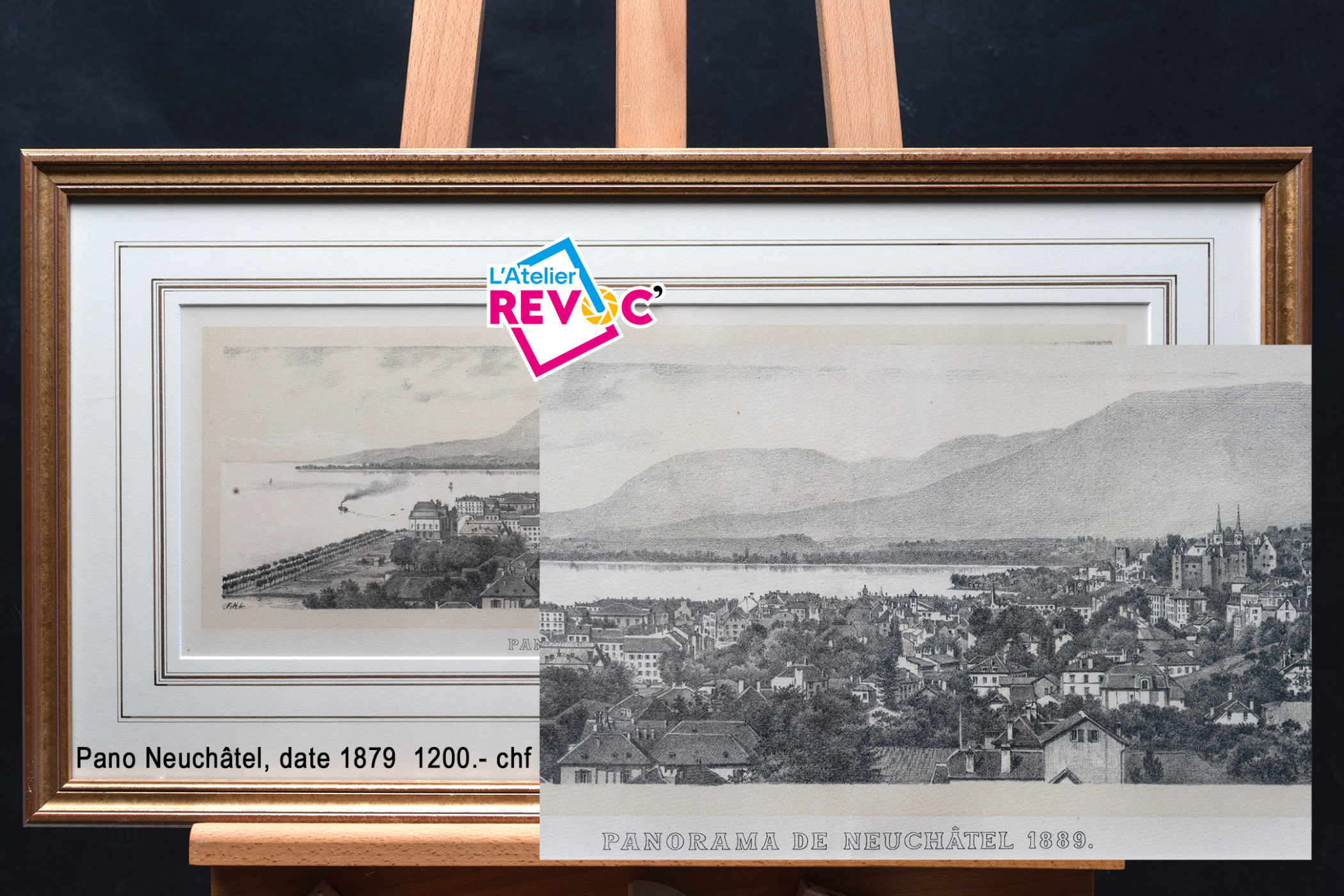 gravures lithos a vendre pano neuchatel date 1879 1200 francs suisses scaled gravures lithos a vendre pano neuchatel date 1879 1200 francs suisses scaled