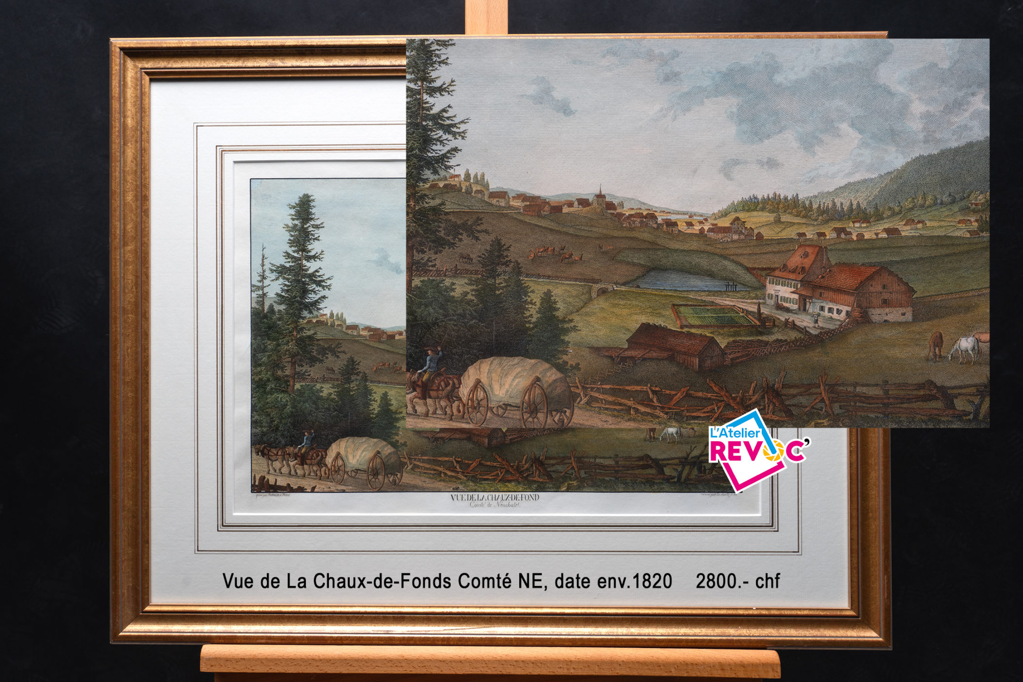 gravures lithos a vendre vue la chaux de fonds comte ne 1820 2800 francs suisses scaled gravures lithos a vendre vue la chaux de fonds comte ne 1820 2800 francs suisses scaled