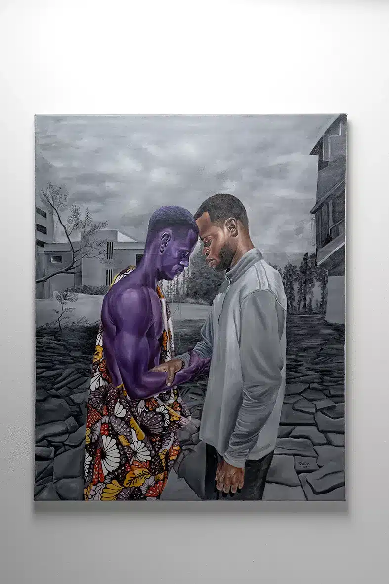 Toile grand format du Congo sur châssis – Atelier Revoc’ Toile photographique grand format sur châssis, œuvre du Congo à l’Atelier Revoc’