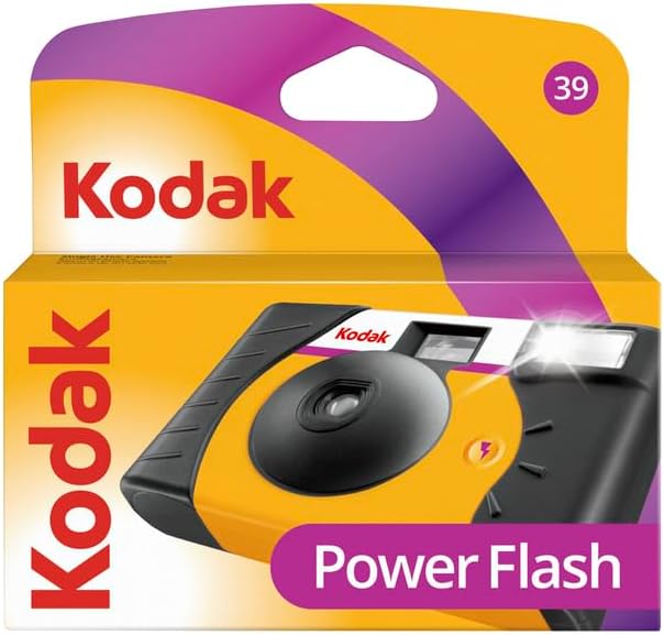 Kodak Power Flash 39 poses – appareil photo jetable Appareil photo jetable Kodak Power Flash 39 poses